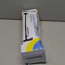 Foldable Walking Cane for Men & Women | Free Standing Cane | Pivot Tip, Heavy Duty | Height Adjustable | Comfortable T Handles | Fold up Aluminum Cane | Walking Sticks for Seniors | Black