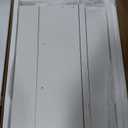 YITAHOME Rattan Wardrobe Closet Set of 2 70" Tall Rattan Armoire with Doors, Large Storage Cabinet with Drawers & Hanging Rod-White