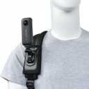 Action Camera Backpack Mount for Insta360 X5/X4/X3/Ace, One RS, Go3, Compatible with GoPro Hero 12,Hero 11, Angle Adjustable