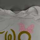 IMEKIS Baby Girl Mouse Birthday Outfit 1st 2nd Birthday Cake Smash Romper Tutu Skirt Polka Dots Clothes Set (2T, Pink - Two)