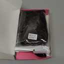 Flvaco Curly Clip In Hair Extensions, 4PCS 20 Inch Chocolate Brown Extensions Clip Ins, Lace Weft Short Curly Invisible Natural Hairpieces for Women