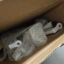 KAILI Outdoor Cast Aluminum Side Table Patio Side Table Backyard, Pool, Indoor, Easy Maintenance and Weather Resistant Coffee Table Porch Table Bistro Table (18.5round-White)