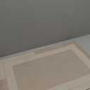 YDKGL Non Slip Bath Mat, Rubber Backing Ultra Thin Bathroom Rugs Fit Under Door Quick Dry Super Absorbent Washable Bath Rug Shower Mat for Bathroom Floor Bathtub Shower Sink, Easy Care Beige 16"x 24"