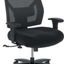 HON Crio Big and Tall Office Chair, 450lbs Weight Capacity, Extra Wide Ergonomic Desk Chair, Heavy Duty Tilt Recline, Swivel Wheels, Comfortable for Long Hours