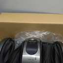 WATERJOY Foot Massager Machine, Shiatsu Kneading and Rolling & Pulsing Foot Massager Stimulates Blood Circulation Deep Kneading for Foot, Ankle, Nerve Pain w/Handle, 4 Massage Modes with Remote (Gray)