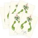 Baby's First Christmas Footprint Crafts, DIY Milestone Footprint Keepsake Art, Baby Keepsake Products, Christmas Greeting Cards, Xmas Decor from Newborn, Holiday Xmas Craft Gift, Family Activity, 13