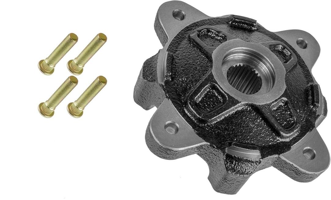 Front Left or Right Wheel Hub with Studs Replacement for 5137659-067 Polaris RZR 4 XP 900 2011-2014, RZR 4 800 2012-2014, Ranger 800 2012-2016, Ranger 900 Diesel 2012-2014, RZR 570 2014-2019 UTVs