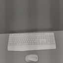 seenda Wireless Bluetooth Keyboard and Mouse Combo, COE200 Ergonomic Wireless Keyboard Mouse with Wrist Rest, Multi-Device Connection, Full-Size Compatible for Computer/Laptop/Mac/MacBook, White