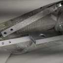 Lower Radiator Core Support Skid Bar Plate Compatible with 2005-2013 Corvette C6 Replaces OE Number: 20939829 15916658