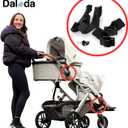 Adapter Conversion Kit for UPPAbaby Vista by Daloda (2015+) Compatible with UPPAbaby Bassinet, Rumble V2+ or Toddler Seat