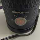 SIMPLETASTE Milk Frother, 4-in-1 Electric Milk Steamer, Automatic Warm and Cold Foam Maker and Milk Warmer for Latte, Cappuccinos, Macchiato (Blue)