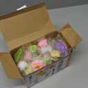 60 Pack Mochi Squishy Toys, Kawaii Mini Animal Squishies for Kids Treasure Box Classroom Prizes Birthday Party Favors Goodie Bag Stuffers Pinata Easter Egg Fillers Sensory Fidget Toys Xmas Gift