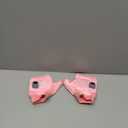 Smart Thermostatic Heated Fingerless Gloves, Heated Gloves, Portable Heating Gloves with Digital Display, Rechargeable, 1800mAh Battery, 45-55C Three Heating Levels, Heating Glove for Women Men (Pink)