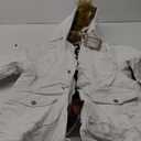 wantdo Women's Winter Parka Coat Sherpa Lined Warm Cotton Jacket with Removable Hood ,Size XL