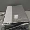 Criusia 8 Pack Closet Organizers and Storage Bins - Extra Large Storage Baskets for Organizing - Clothes Storage Bins for Shelves -Foldable Organizer Bins Totes for Toy Blanket, Dorm Room Essentials (8pcs - Rectangular 16"x12", White with Grey)