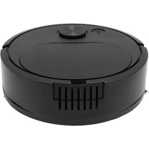 Fdit Robot Vacuum Cleaner, Mini Automatic Avoidance USB Charging Smart Sweeping Robot for Wooden Flooring for Carpet (Black)
