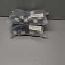 2 x Boutique Fleece Belt Bag | Sherpa Checkered Crossbody Fanny Pack for Women | Fashionable Cute Waist Pack | Small Chest Bag | Gold Accessories | Adjustable Extended Strap | Black Checker