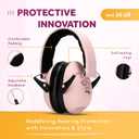 Schallwerk  Noise Protection Headphones for Kids  Ear Protection for Kids, Toddlers, and Babies (Cherry Pink)