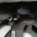 Wheel Skins Compatible with Chey Silverado 1500; Tahoe; Suburban 2019-2024; 20 inch Premium Wheel Covers; Set of 4 Packs (Black)