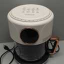 4.7QT Glass Air Fryer, 360° Viewable Glass Air Fryer Non Toxic, 6-IN-1 Preset Cook Modes, Digital Display, Adjustable Temp 100F - 400F, Nonstick, Dishwasher Safe, White