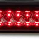 Tresound for 1995-2015 Toyota Tacoma 3rd Third Brake Light High Mount Stop Light, 2016-2023 Fit for Extended Cab Pickup Model Only (Chrome + Smoke Lens)