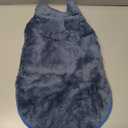 Malier Dog Winter Coat, Reversible Fleece Dog Cold Weather Coats, Windproof Warm Snow Puppy Jacket Vest Pet Clothes for Small Medium Large Dogs (Blue, Large)
