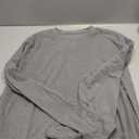 3 Pack Women's Plus Size Thermal Shirts Fleece Lined Long Sleeve Crew Neck Tops Slim Fit Shirts with Thumb Holes (XX-Large, Black, White, Gray)