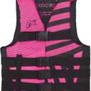 Airhead Trend Life Jacket, Coast Guard Approved, Men's, Women's and Youth Sizes, Pink - S/M