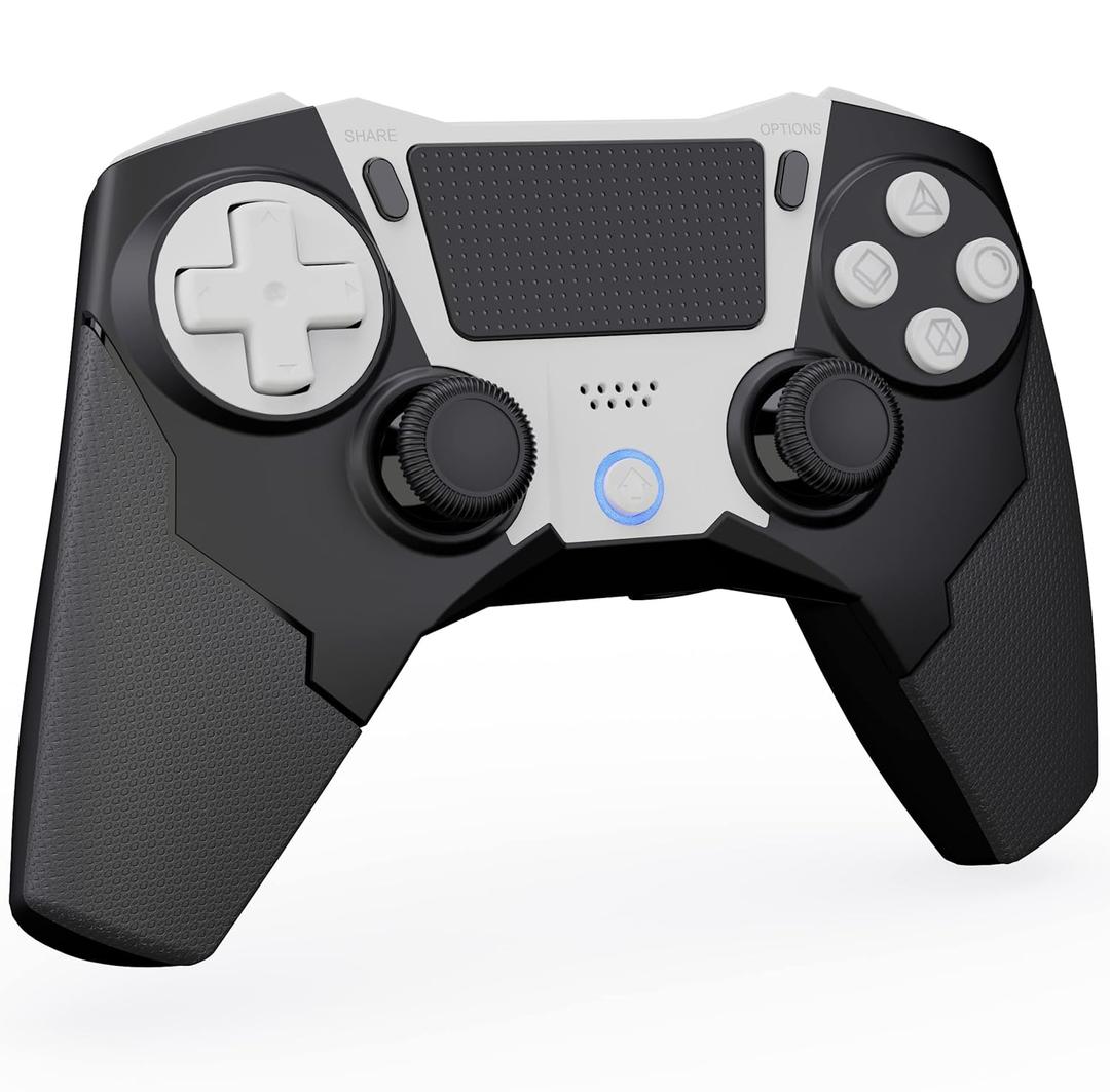 Wireless Controller for PS4/Slim/Pro/PS3 Console, Built-in Speaker/Enhanced Dual Vibration/6-Axis Motion Sensor Function