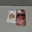 Hekodonk for iPhone 15 Pro Max Case,Compatible with MagSafe,Glow in The Dark Full Body Rugged Protection Slim Shockproof Glossy Stylish Women Girls Case for iPhone 15 Pro Max 6.7 inch,Rose Gold