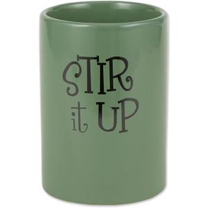 DII Kitchen Accessories Retro Collection, Ceramics, Utensil Holder, Artichoke