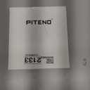 Piteno 16-Pack Reusable Glass Straws Set, Clear Glass Drinking Straws, 8.5''x10MM, Set of 6 Straight and 6 Bent with 4 Cleaning Brushes, Perfect for Smoothies, Milkshakes, Juice, Tea