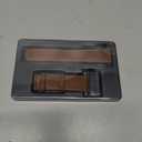 SUNFWR Leather Bands Compatible with Apple Watch Band 42mm(Series 3 2 1) 44mm 45mm 46mm 49mm for Men Women, Top Grain Genuine Leather Replacement Strap for iWatch Ultra 3 2 1, SE3 2 1, Series 11 10 9 8 7 6 5 4 3 2 1 (Red Brown/Black)