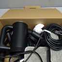 11-in-1 Steam Mop - Detachable Handheld Steam Cleaner with 380mL Tank, 260 Floor Steamer for Hardwood, Tile, Grout, Windows, Bath & Kitchen - 3-Level Steam Control, Multi-Purpose Floor Steam Cleaner (Black)