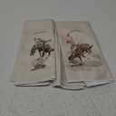Western Bathroom Decor, Couples Gifts, Western Kitchen Bath Towels, Cowboy Bathroom Decor Set of 2, Gifts for Couples, Western Dish Towels, Western Hand Towels 1624 in, 342hslc-mj-two