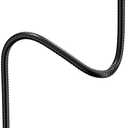 ZealSound Upgraded Metal Hose Arm, 19 inch Flexible Gooseneck Stand, Heavy Duty Extension for Microphone, Mic Floor Stand, Phone Holder, Makeup Mirror, 5/8" Thread