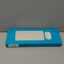 Rapoo 9010M Multi-Device Keyboard and Mouse Combo, 2.4GHz/Bluetooth 5.0/4.0 Wireless Keyboard & Mouse Set for Windows/Mac/Linux/Chrome, Support 4 Devices, Low-Profile Silent Click, Battery Powered (White)