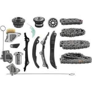 3.0 Engine Timing Chain Kit Compatible with Maserati Ghibli Levante Quattroporte 2013-2017 3.0T V6 299481 323513