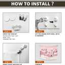 WAITPI Pink Christmas Winter Village Hanging Wall Tapestry for Girls Bedroom Holiday, Cute I'm Dreaming of A Pink Xmas Wall Tapestries Hanging for Teens Girls Room Dorm Decor 40x30 inches