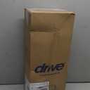 Drive Medical Adjustable Bathtub Grab Bar & Bathtub Safety Rail, White