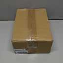 MESHA Jewelry Gift Boxes, 3.5x3.5x1 Inch 20 Pcs Matte Small Gift Box with Lids, Small Cardboard Jewelry Boxes with Cotton Filled and Lids, JewelryBox Bulk for Festive Day Brown