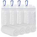 Sukeen 4 Pack Cooling Towels Cool Towel, Cold Towel, Microfiber Soft Breathable Chilly Ice Towel for Yoga, Sport, Running, Gym, Workout, Camping, Fitness, Workout & More Activities
