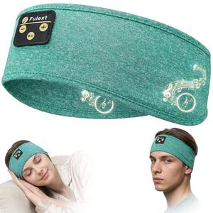 Fulext Sleep Headband, Bluetooth Sleeping Headphones with Built-in Speakers Perfect for Workout, Running, Yoga