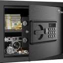 Bonsaii Safe Box with Electronic Keypad for Home Office, 0.6 Cu.Ft