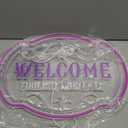 Horseneon Welcome Foolish Mortals Halloween Neon Sign Haunted Mansion LED Wall Decor for Halloween Door Light Horror Movie Parties & Themed Bars Spooky Flicker Effect Halloween Decor (Brain Disciplines)