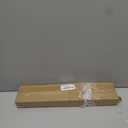 2 Pack White Curtain Rods for windows 32 to 48 inch, 5/8 inch Splicing Heavy Duty Metal Curtain Rod Set with Brackets