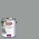 7 x Glidden Grab-N-Go Porch and Floor Interior/Exterior Paint, 1 Gallon, Satin, Light Gray, 128 Fl Oz (Pack of 1)