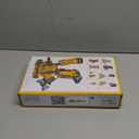 Transforming Robot Construction Vehicles Sets for Toddlers, 5 in 1 Magnetic Transforming Truck & Car Combiner - Easy DIY Assembly Educational STEM Gift for Kids 3-5 Year Old Boys Girls (Blue)