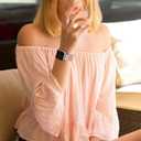 3 x Resin Band Bracelet for Apple Watch Series 7/6/SE/5/4/3/2/1 (Pink, 42mm/44mm)