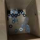 11x4.00-5 Flat Free Lawn Mower Tire and Wheel with Bearing Bore 3/4" or 5/8", 3.4"-4"-4.5"-5" Centered Hub, Smooth Tread Tire for Zero Turn Mowers, 2 Pack